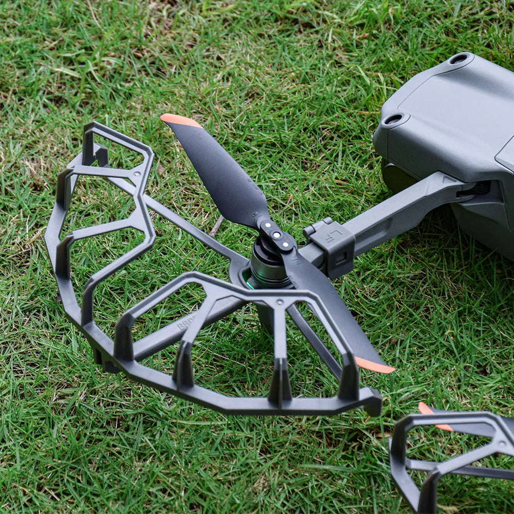 Grey ABS plastic propeller guard ring for DJI Royal Air 2 and Air 2S drone models.