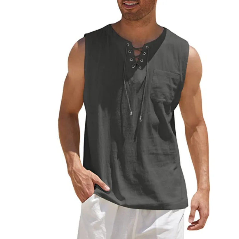 Men's slim fit pullover with a stand collar in dark grey acetate fibre.