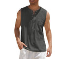 Men's slim fit pullover with a stand collar in dark grey acetate fibre.