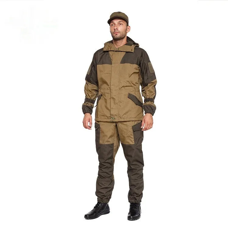 Special Forces Mountain Battle Suit tactical jacket and trousers set in a cotton blend fabric.