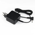 Black Hua 45W laptop power adapter with attached DC connector and charging cable.