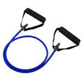 Colour-coded adjustable chest expander with TPE tension rope for home fitness.