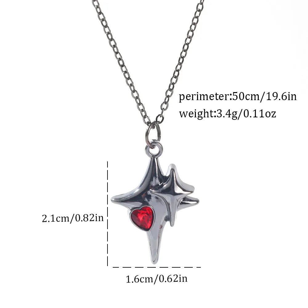 Dark style Halloween necklace with electroplated zinc alloy spider or bat pendant for Gothic costume wear