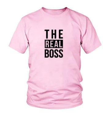 Men's loose fit round neck t-shirt on a hanger, showing short sleeves and a blank front for custom printing.