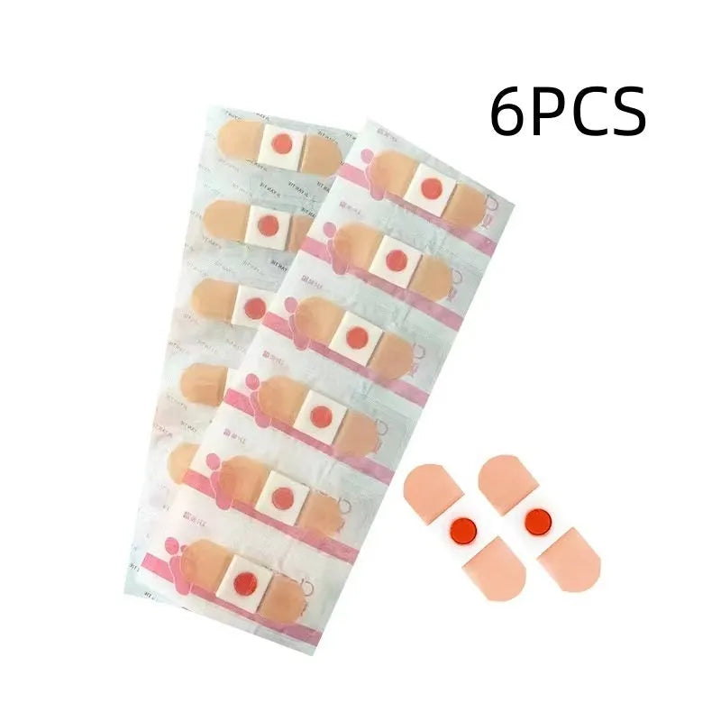 Non-woven fabric corns removing adhesive foot patches for sports and massage protection