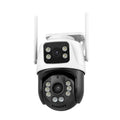 Outdoor dual screen wireless security camera monitor for home surveillance with international standard compatibility