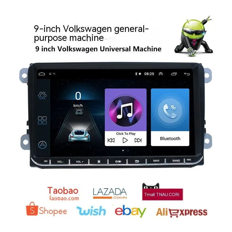 Nissan 350Z 2003-2009 double din car stereo with 7-inch Android Auto touchscreen and GPS navigation