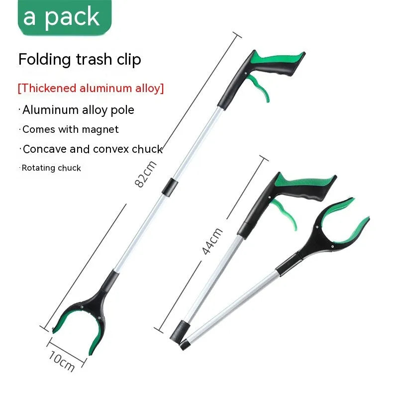 Multicolour trash folder artifact sewer pliers drainage cleaning tool