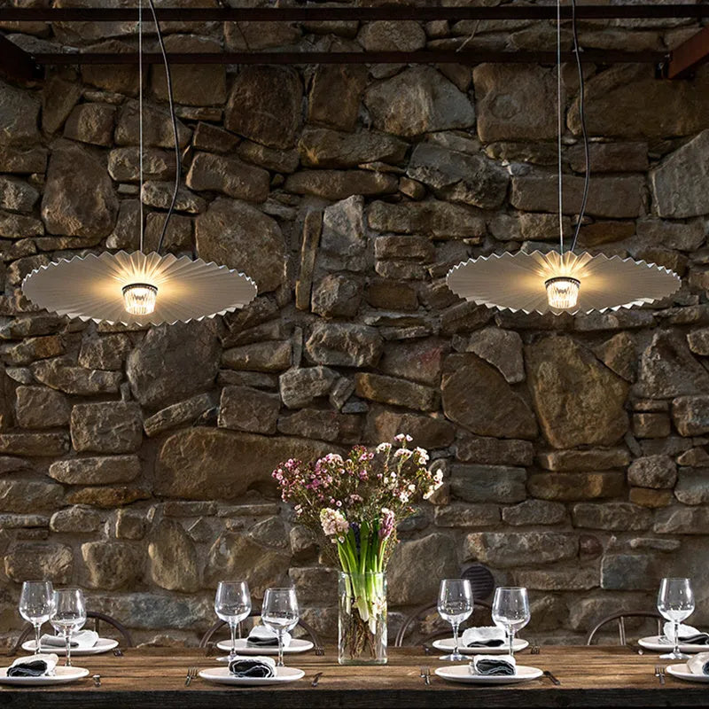 Nordic post-modern simple iron pendant chandelier in black with 35cm diameter for restaurant or bar use