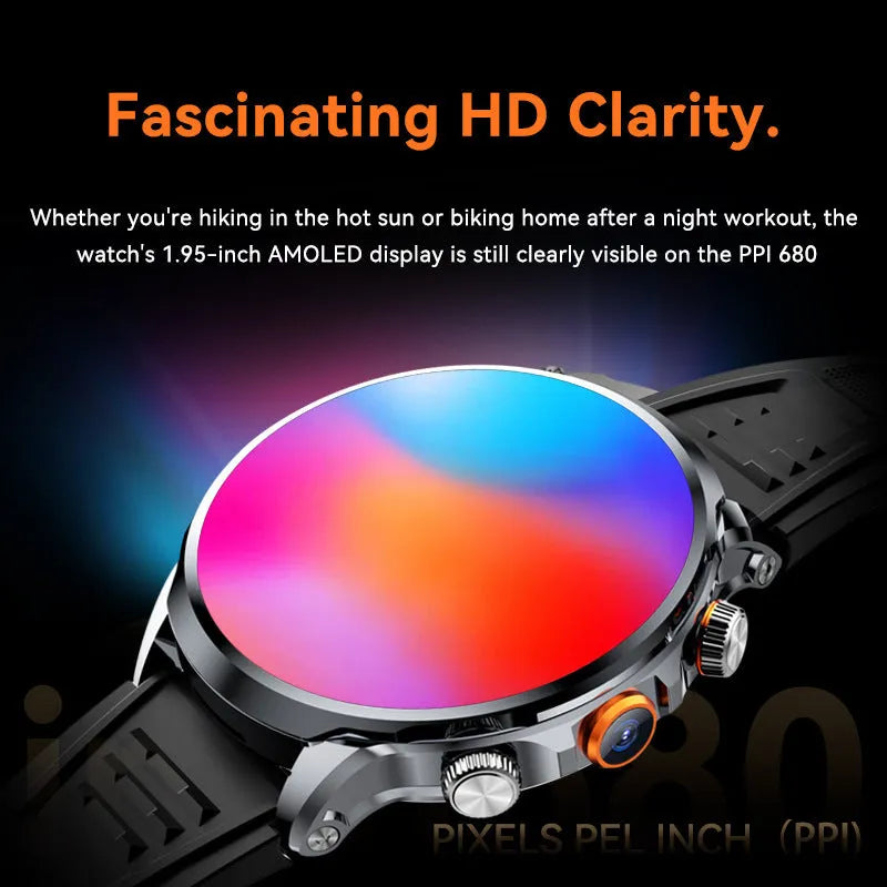 H18 round screen smart watch with IPS display and touch button, shown in black, silver, brown, leather, or steel finish