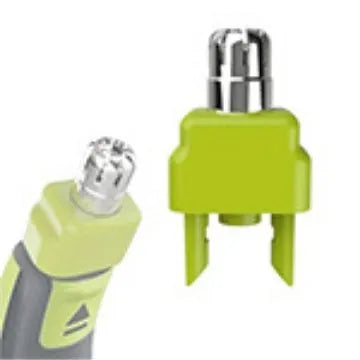Green ABS stainless steel nose hair trimmer replacement cutter head for Philips OneBlade