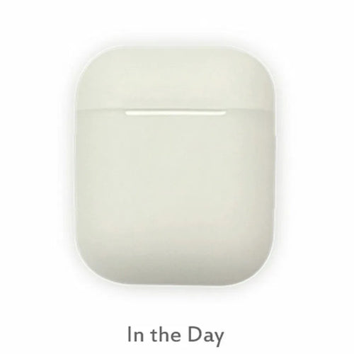 Silicone luminous flip-type protective case for AirPods wireless earphones