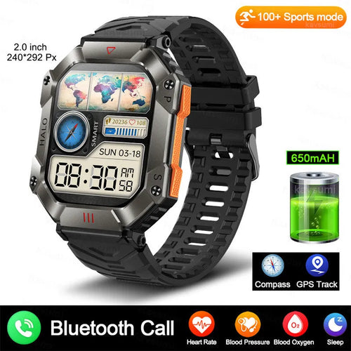 Android smart watch for women with GPS, Bluetooth calling, on wrist with resin dial and titanium case.