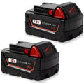 18V 8.0Ah M1810 Core battery compatible with Milwaukee M18 tools, 690g weight