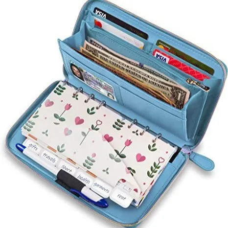 Anti-theft RFID blocking card holder wallet in multiple colour options with money clip
