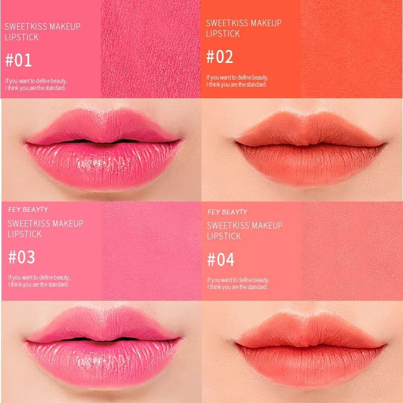 Fey Beauty Cameo Brown nude lipstick with non-stain formula in 3.8g bullet