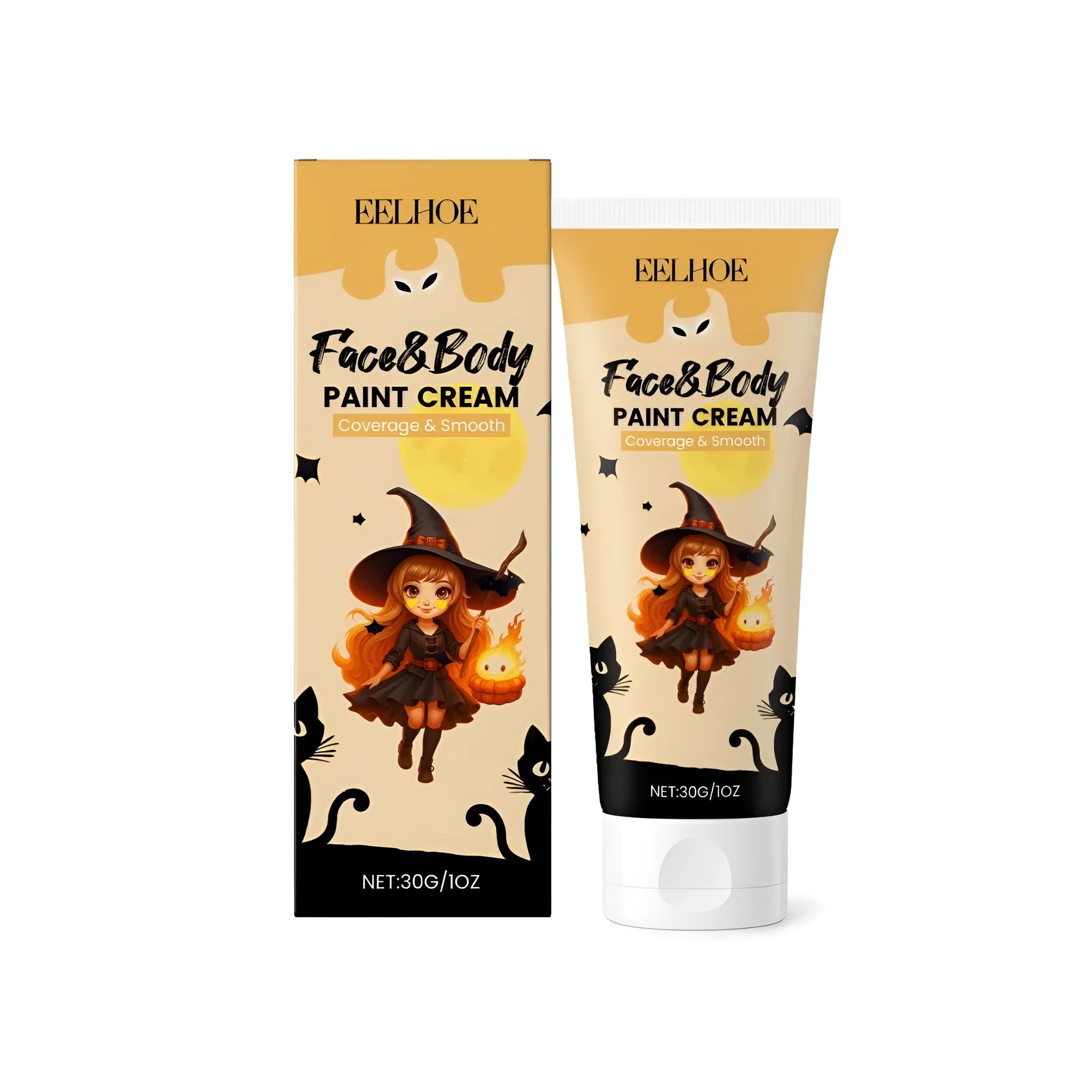 30g tube of body painting cream with titanium dioxide and Centella asiatica extract