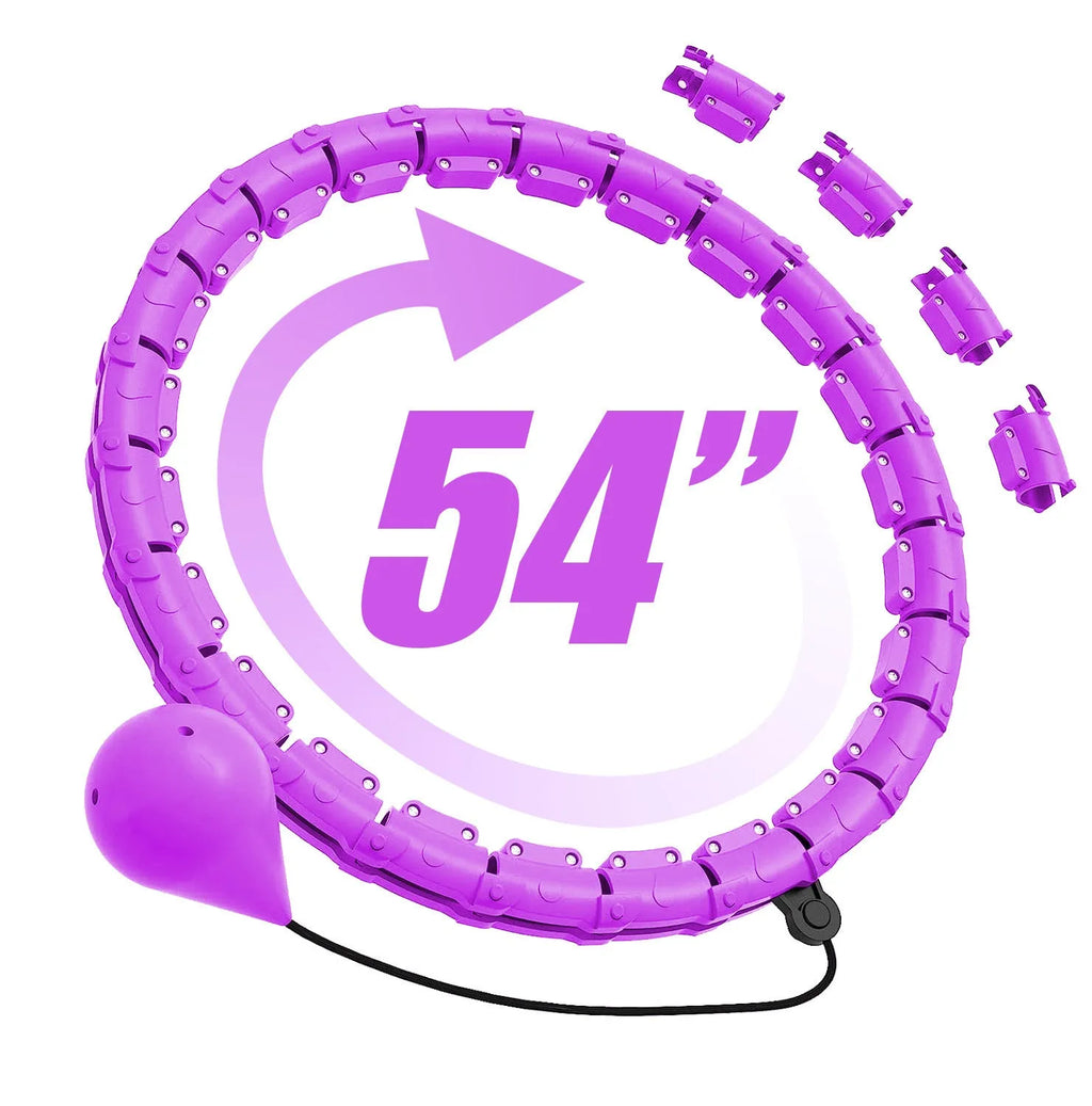 Massage soft ball in pink, blue, and purple with detachable design, made from ABS, diameters 24-36 cm