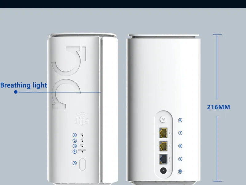 4G CPE wireless router with dual chip versions and compact 51x30x5mm design
