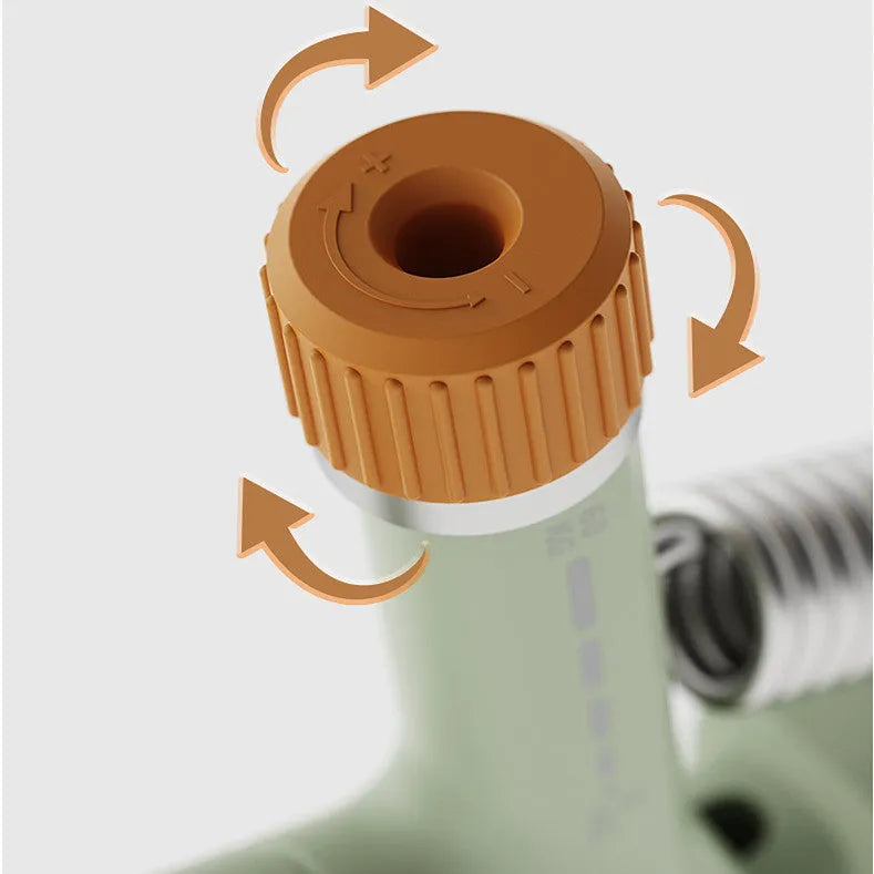 Count Spring adjustable hand grip strength trainer in ABS plastic on a plain background.
