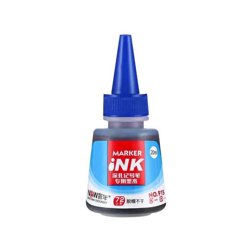 Oil-based quick-drying waterproof woodworking marker pen in four colours showing 15.2 cm length