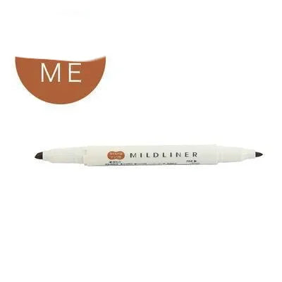 Double-headed non-erasable colour marker pen with water-based ink in 15 colours including fluorescent