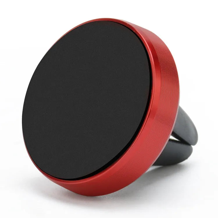 Magnetic car air vent phone holder in multiple colours showing 33.5x30mm size