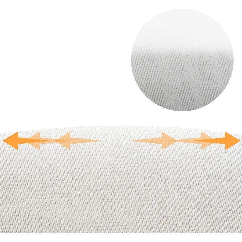 Gray keyboard dust cloth covering a laptop keyboard, universal size