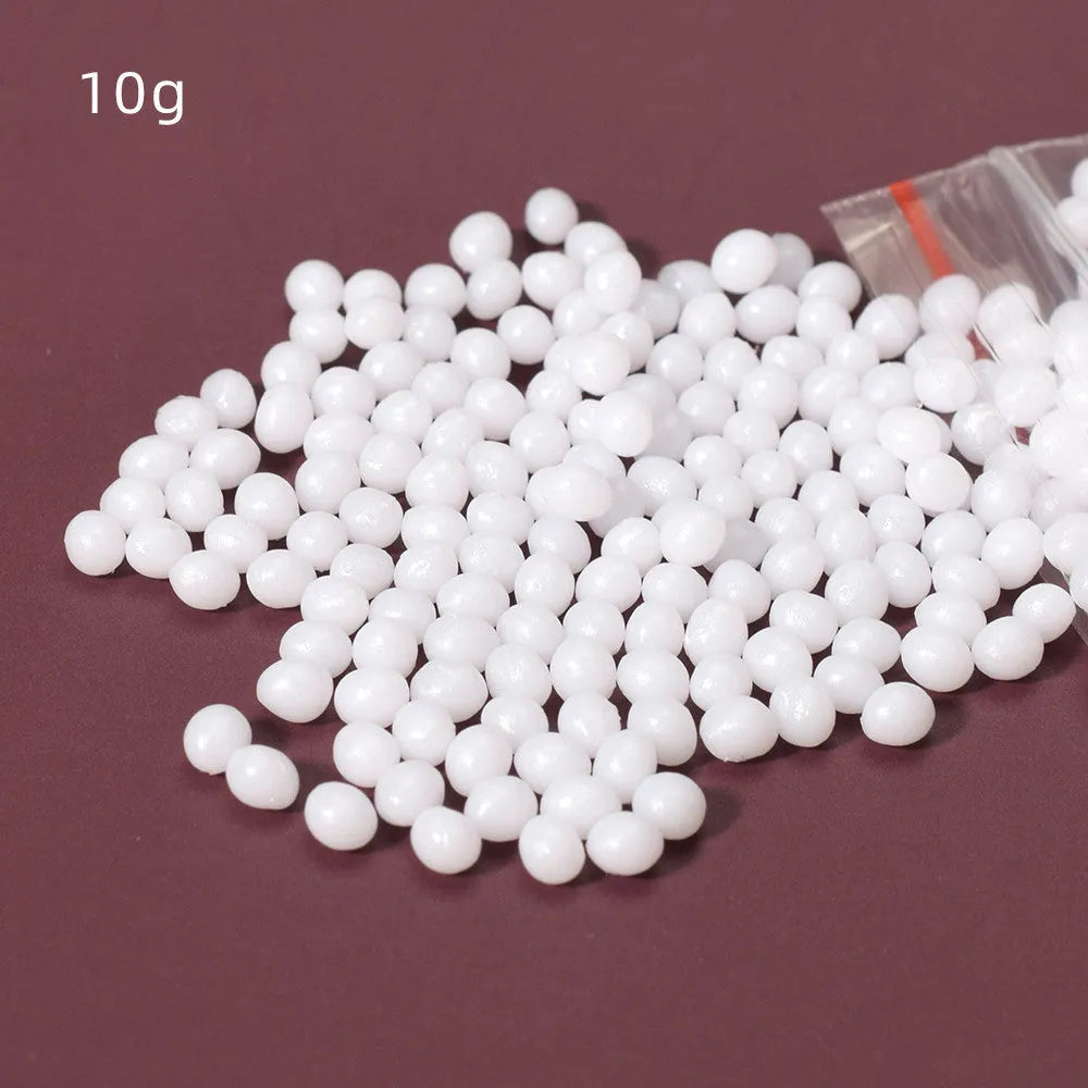 Bagged household teeth repair solid hot-soluble compound for temporary missing teeth gaps, 10g 20g 50g 100g options