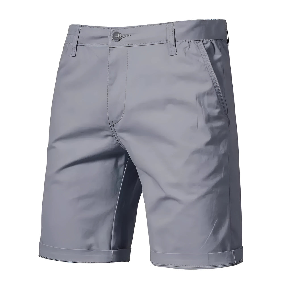 Cotton camping shorts plus size straight-leg slim cropped pants in army green
