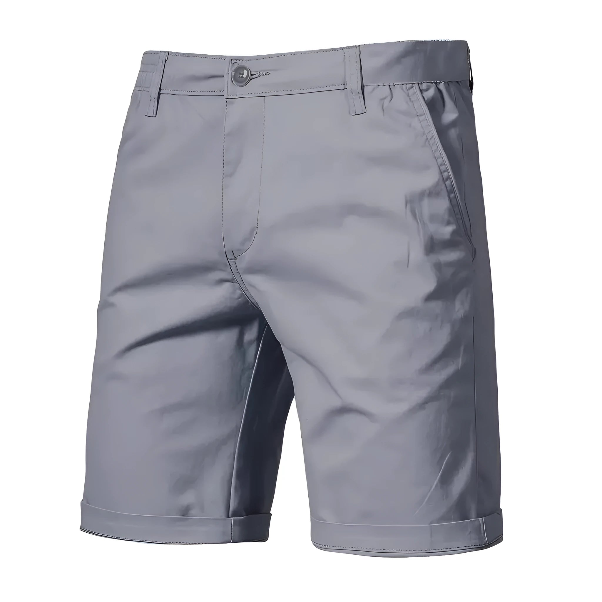 Cotton camping shorts plus size straight-leg slim cropped pants in army green