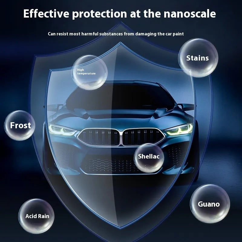 Car paint coating liquid spray for brightening vehicle paintwork, available in 150ml to 1500ml capacities