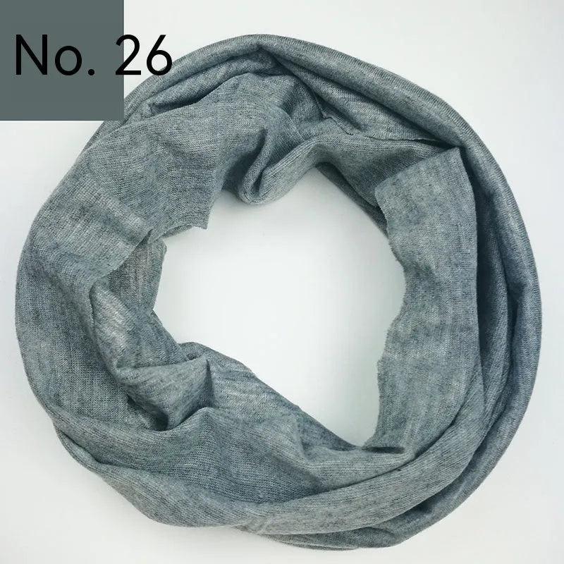 Seamless polyester tube sports headscarf in multiple colours for outdoor activities