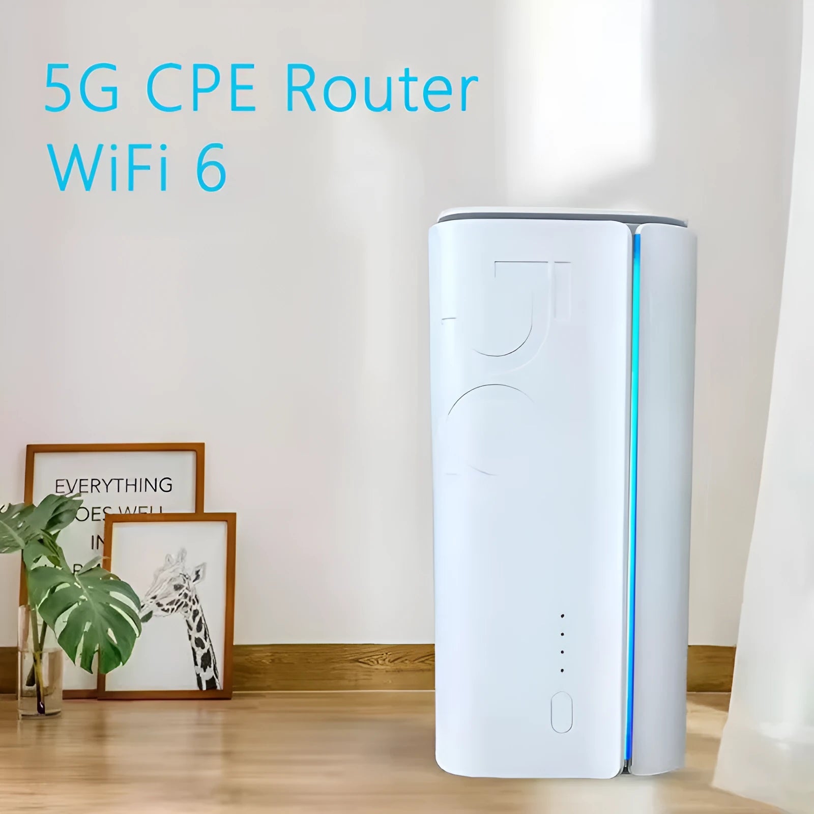 4G CPE wireless router with dual chip versions and compact 51x30x5mm design