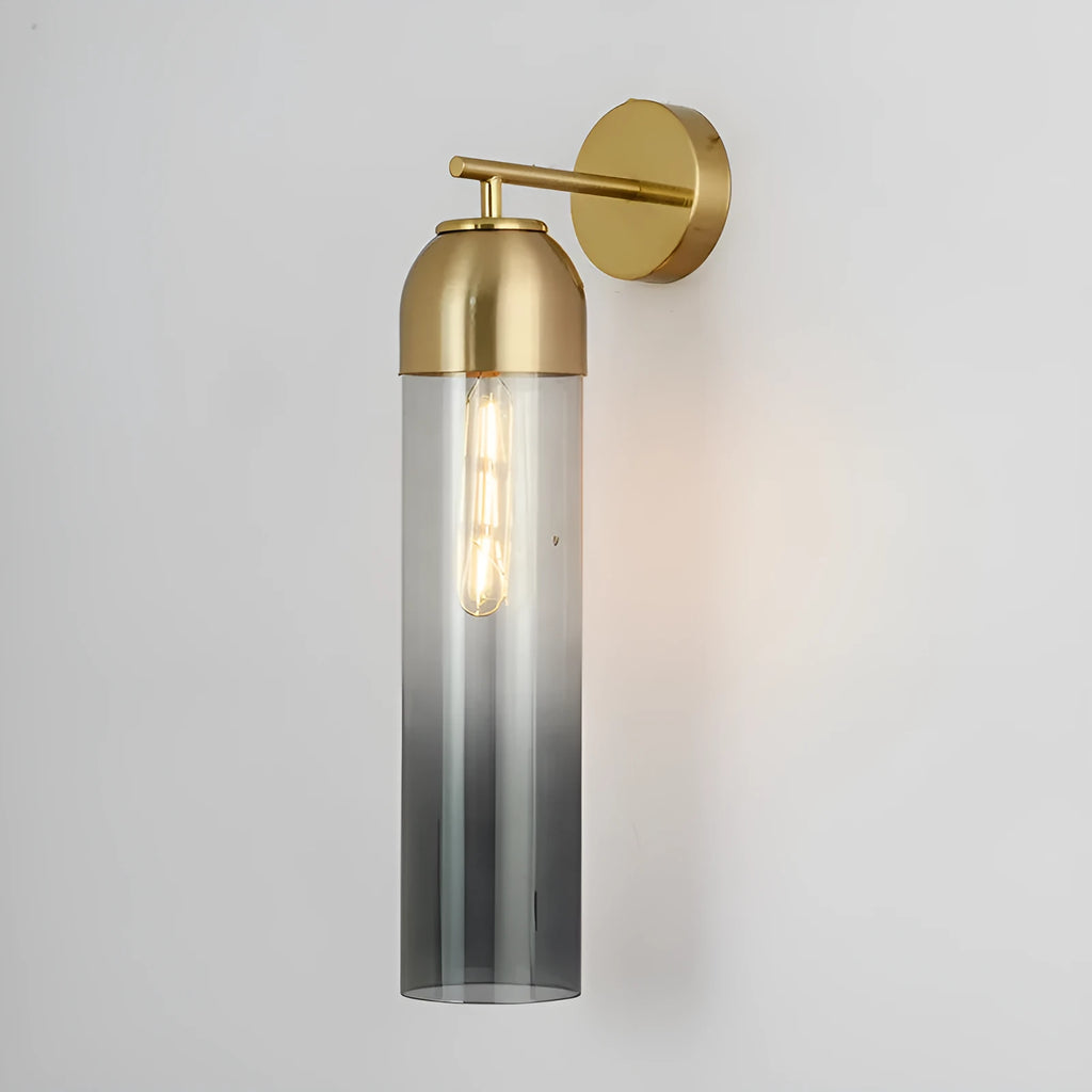 Nordic postmodern creative glass wall lamp with modern minimalist design and E27 lamp holder