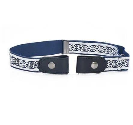 Imitation leather belt with square alloy buckle and car suture stitching on neutral background