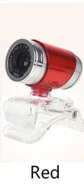 480P HD USB webcam with CMOS sensor, 140cm cable, compact 5.5 * 3cm body, available in five colours