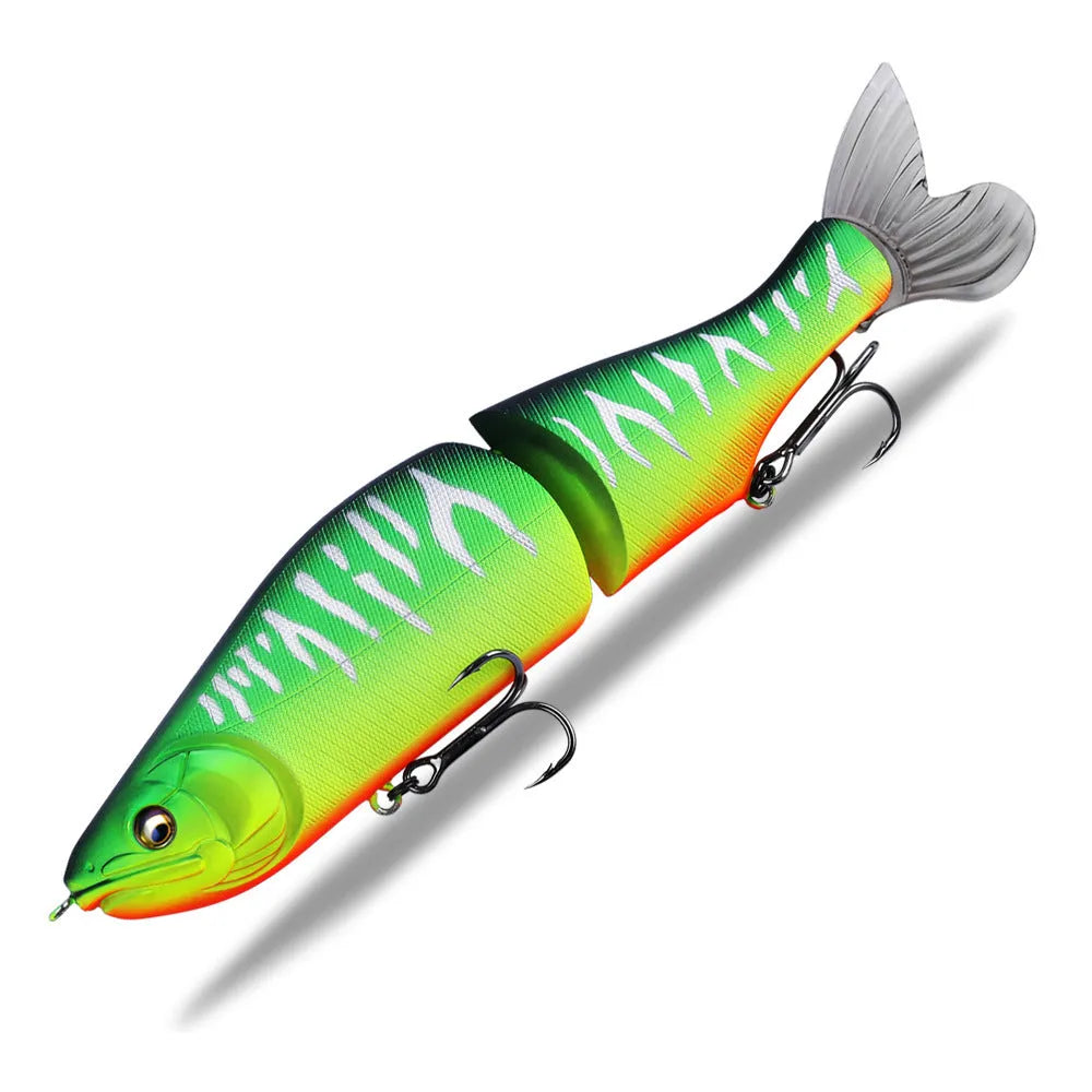 185mm plastic fishing bait for bass fishing available in multiple colours