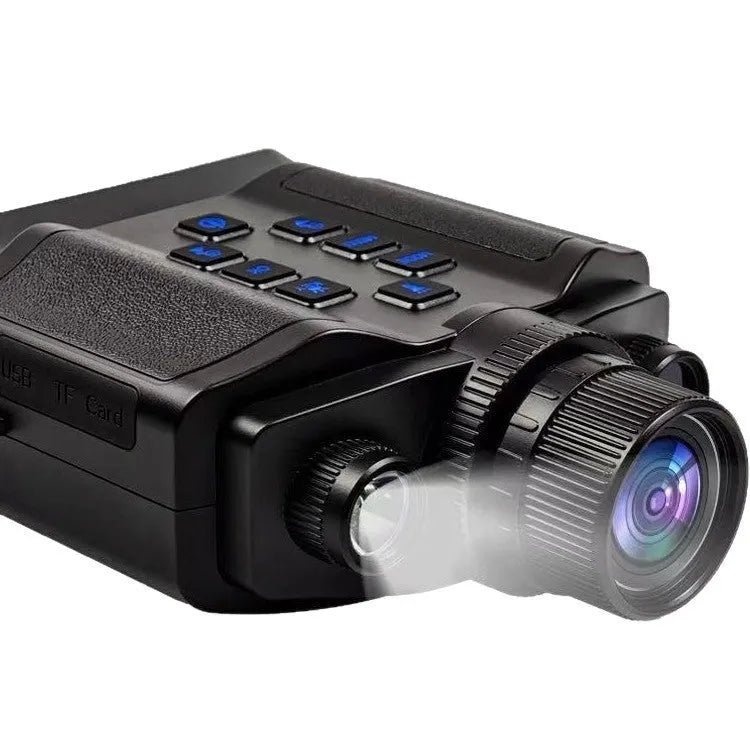 Infrared night vision binocular 5K HD 8x zoom telescope 400g with 25mm lens, 200-300M range