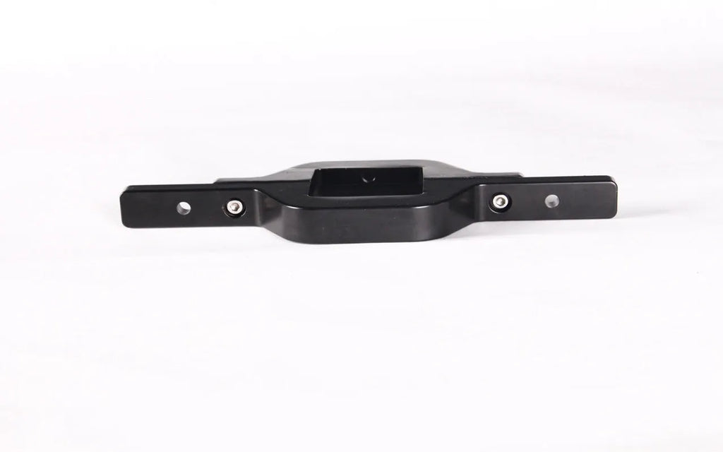 Black trailer hook lamp holder bracket for off-road vehicle lighting modifications