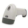 Youku M2 red light barcode scanner with USB cable, white housing, compact handheld design