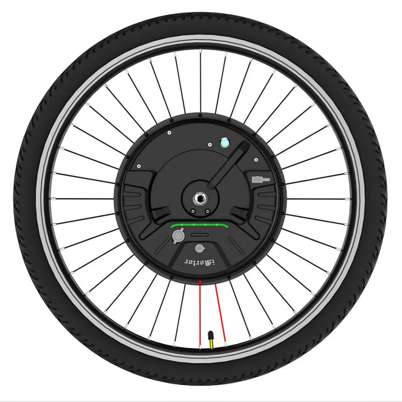 Yunzhilun bicycle electric conversion kit with lithium battery, hub motor, and charger for 26-inch bikes
