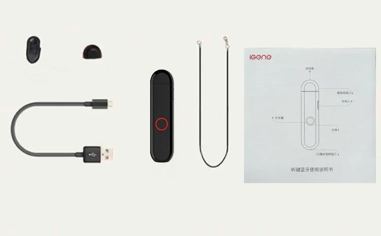 A1 Bluetooth audio receiver with 3.5mm plug for converting wired headphones to wireless use