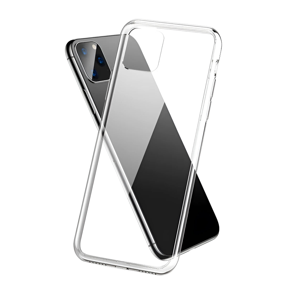 Ultra-thin transparent TPU shatter-resistant back cover for iPhone X