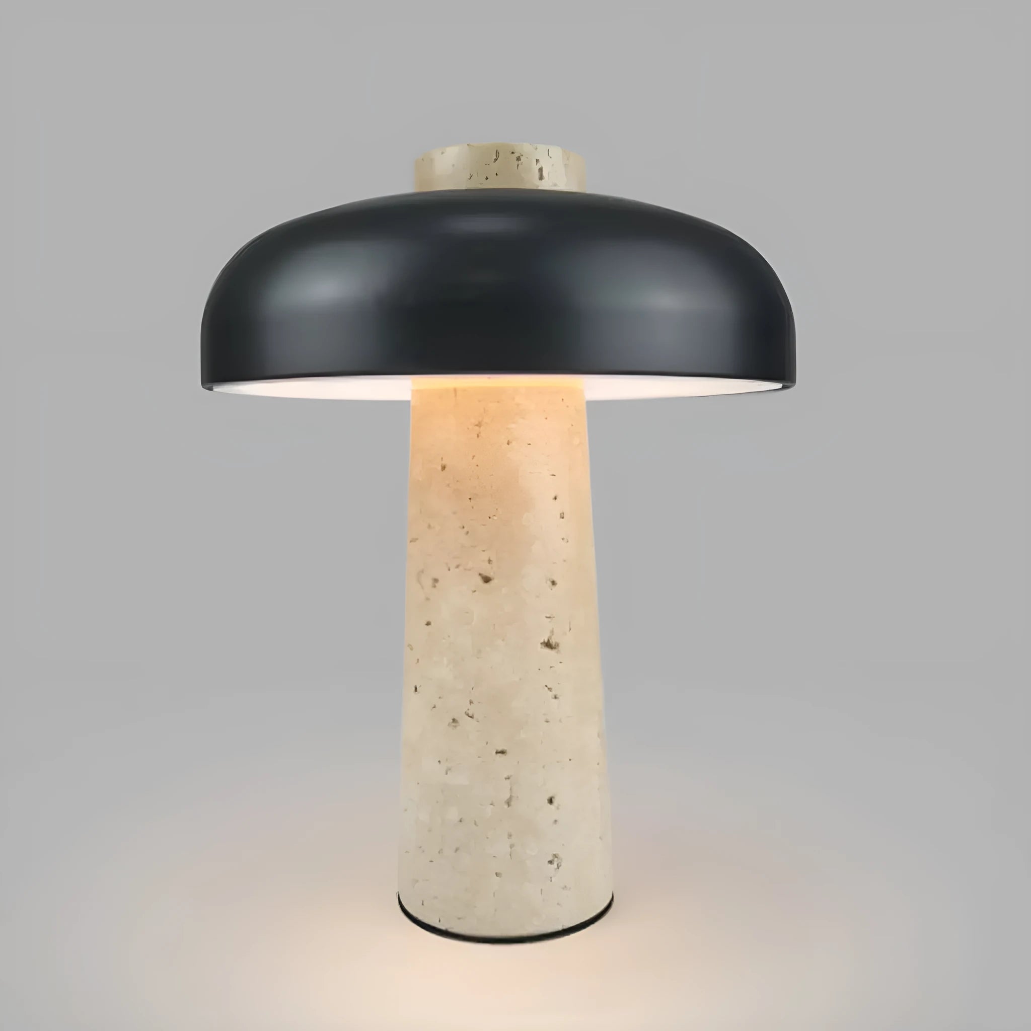 3W LED desk lamp with touch dimming and Type-C rechargeable battery on a wooden desk