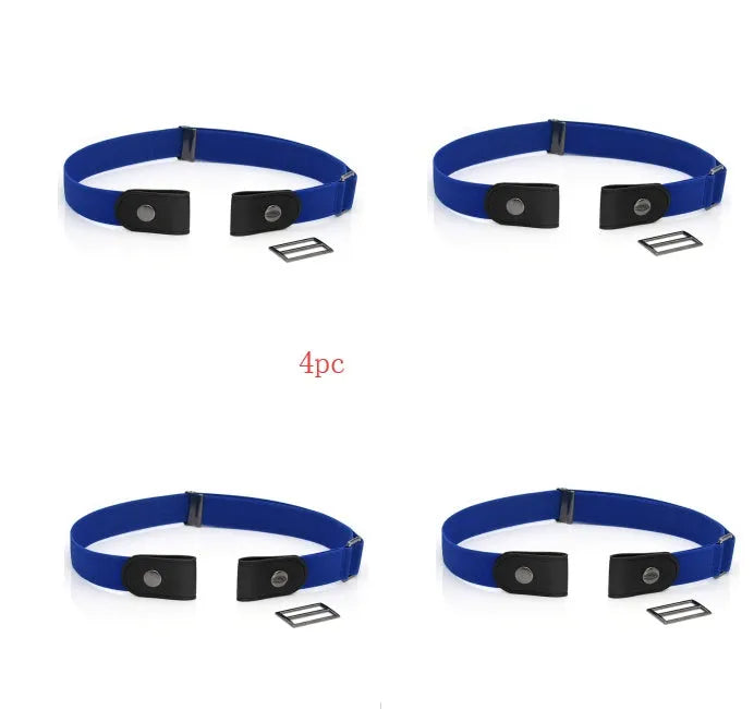 Imitation leather belt with square alloy buckle and car suture stitching on neutral background