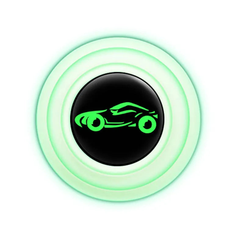 20mm thick silicone car door shock pads in black and luminous colours for vehicle protection