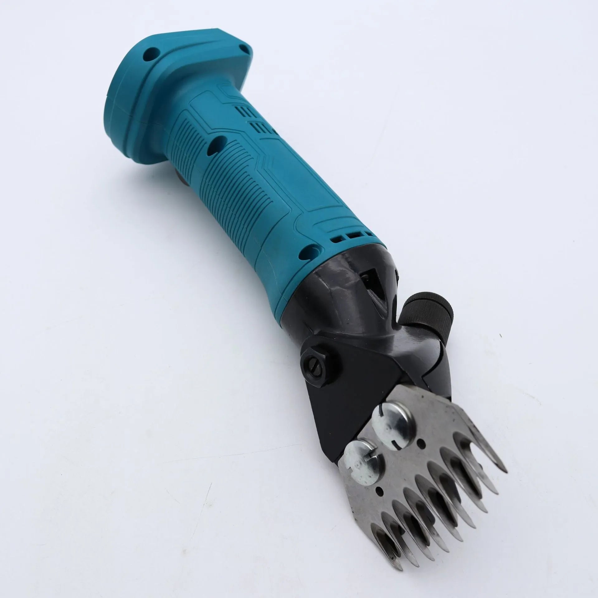 Handheld wool electric scissors bare metal construction with 220W motor and 28mm shear radius