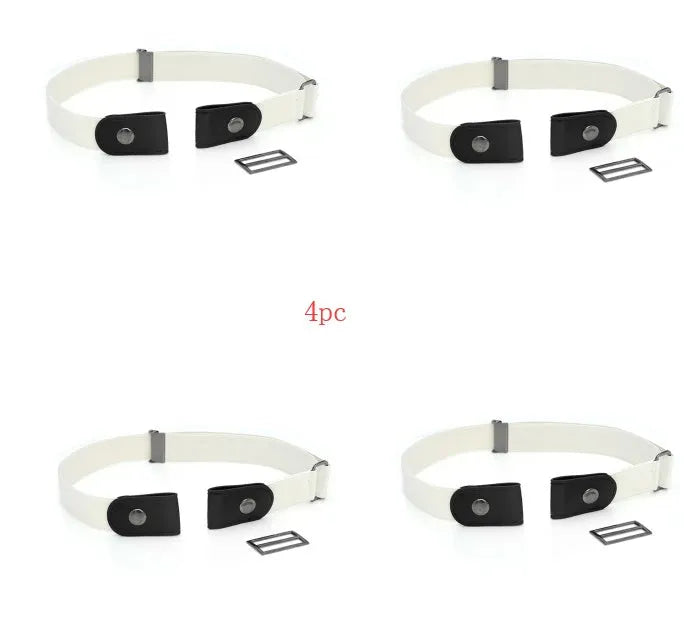 Imitation leather belt with square alloy buckle and car suture stitching on neutral background