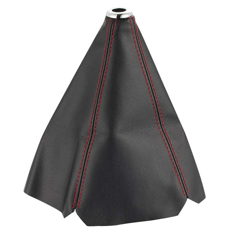 Black PU leather gear lever dirt-proof cover for General Motors vehicles
